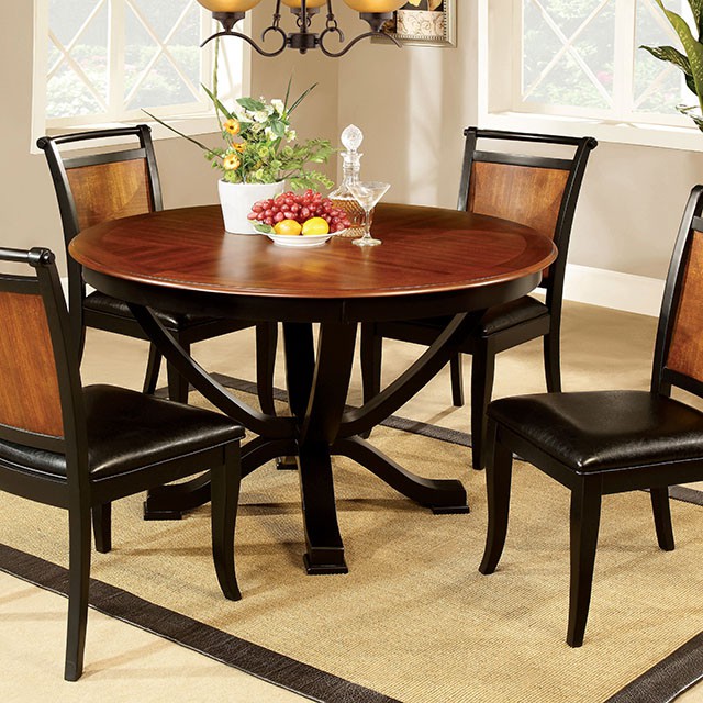 Salida Acacia Black 48 Round Dining Table Set Shop For Affordable Home Furniture Decor Outdoors And More