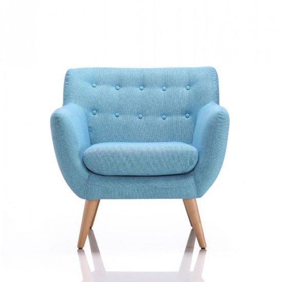 Blue Fabric Accent Chair - Shop for Affordable Home Furniture, Decor