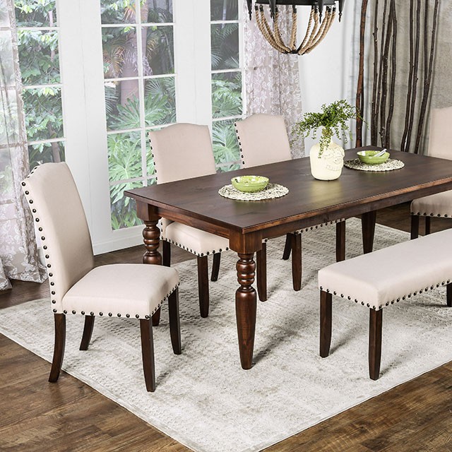 Anapolis Transitional Dark Walnut Dining Table Set - Shop for Affordable  Home Furniture, Decor, Outdoors and more