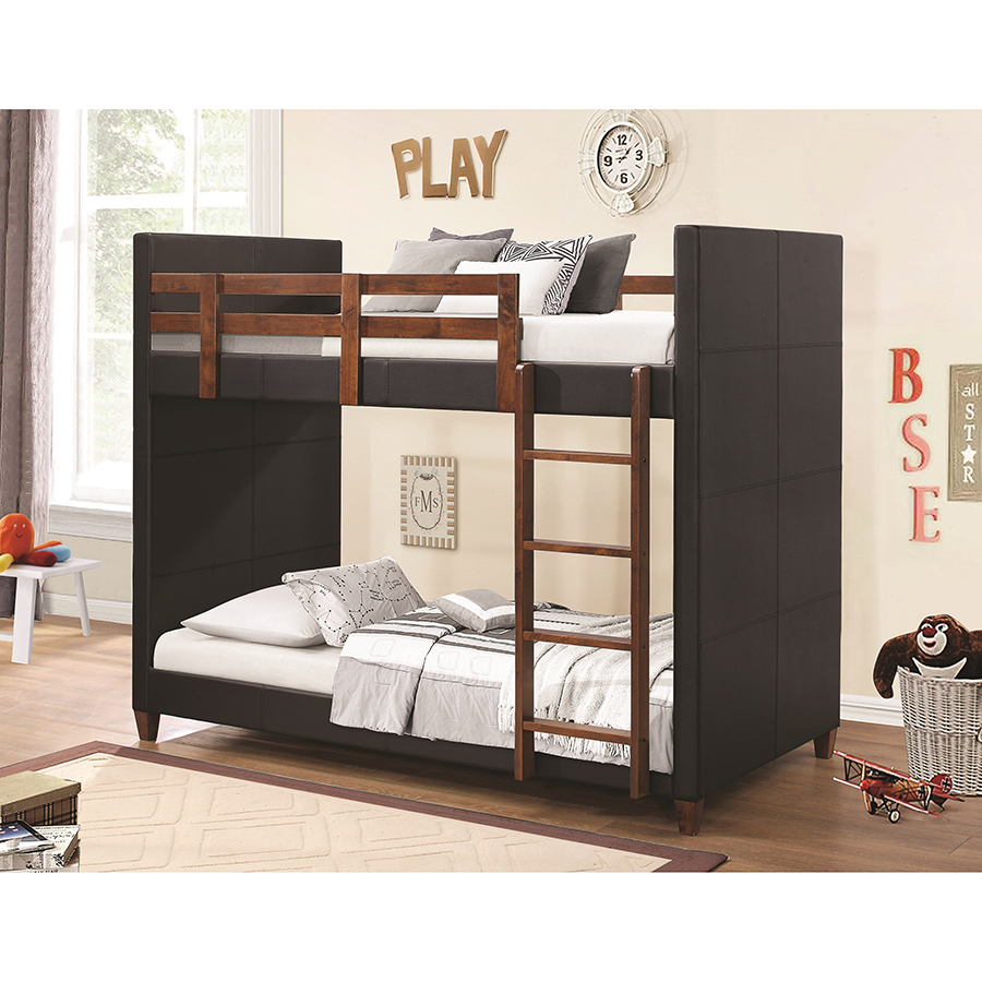 Navy Blue Diego Twin Bunk Bed, Navy Blue Bunk Beds Twin