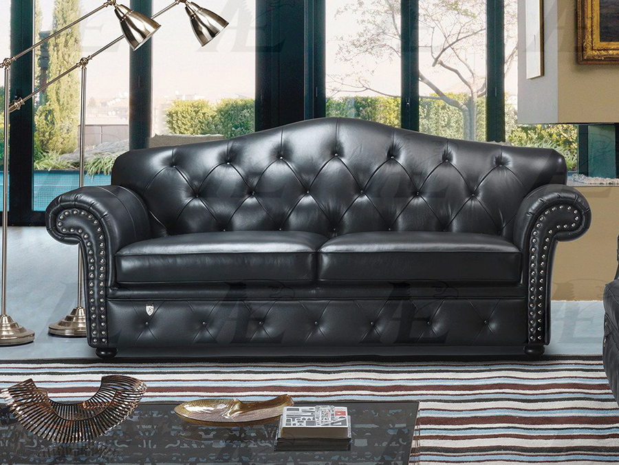 noir furniture mitsuru leather sofa