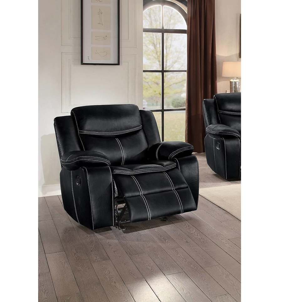 Bastrop Double Reclining Chair In Black Shop For Affordable Home