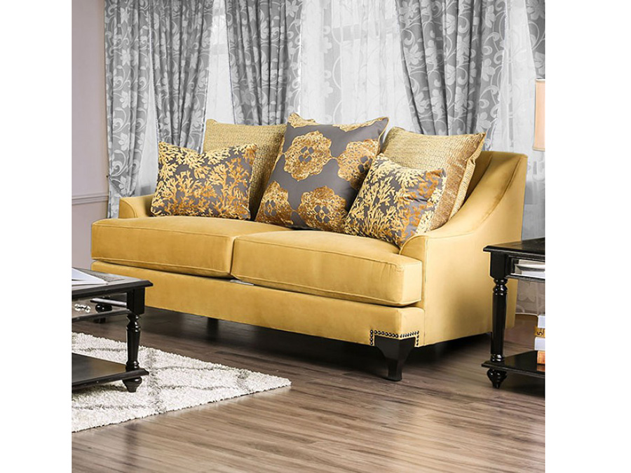 Viscontti Gold Sofa Set Shop for Affordable Home