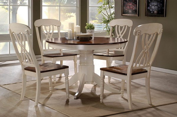 Dylan Ermilk Oak Round Dining Table, Oak Round Dining Table Set