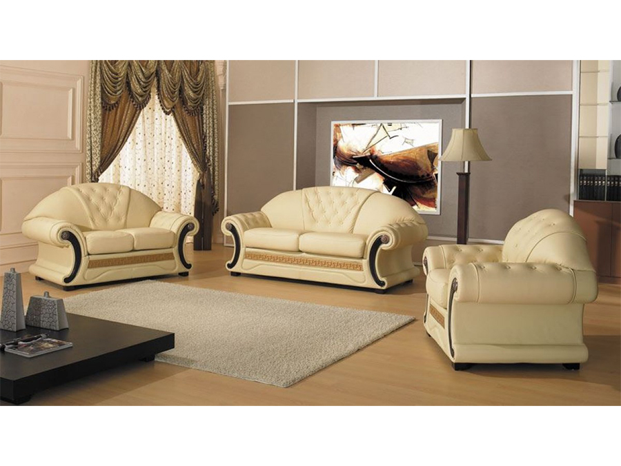 Cream Leather Sofa Set For, Cream Leather Sofa And Loveseat Set