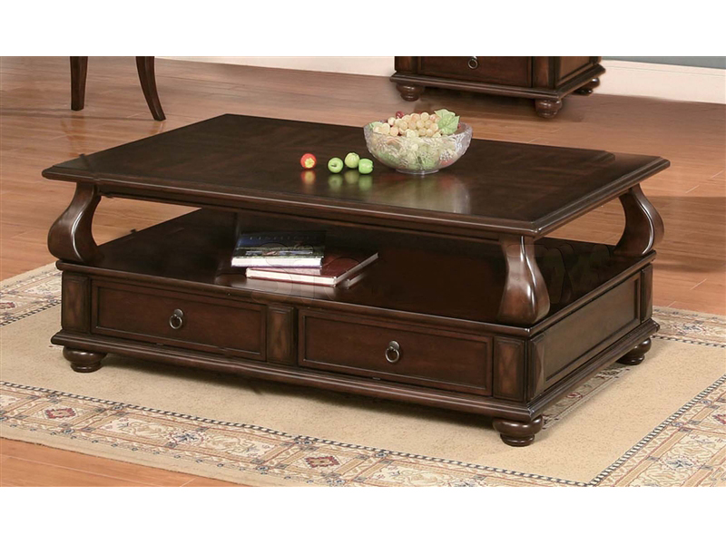Espresso Coffee Table With Storage, Carrier 50 Wide Espresso Lift Top Storage Coffee Table