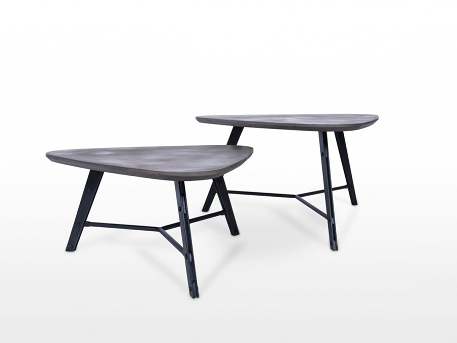 Concrete Coffee Table Set For, Concrete Top Coffee Table Set