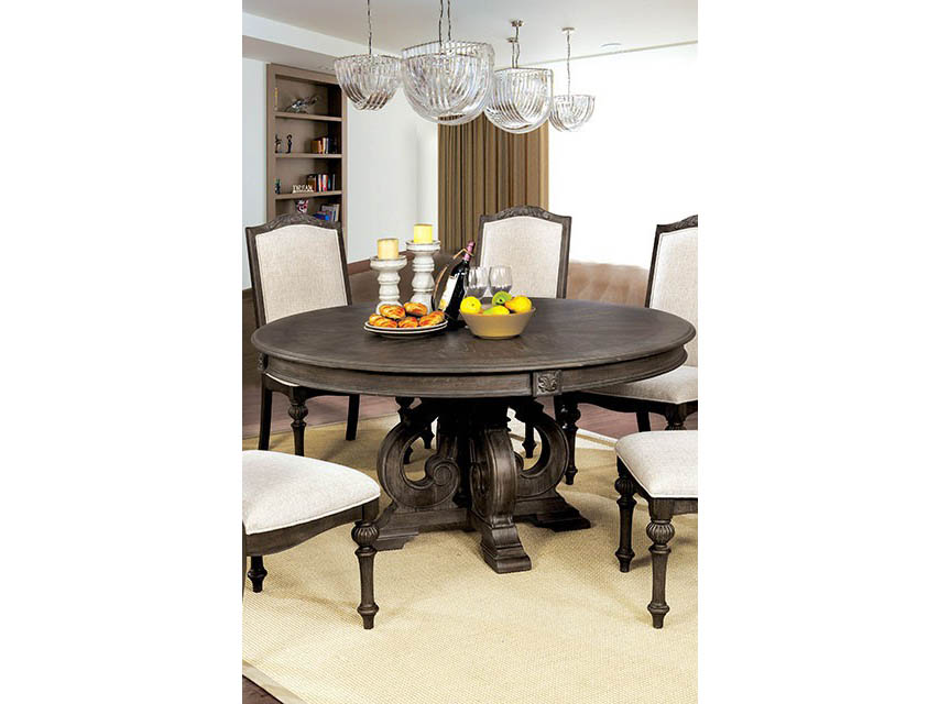 Arcadia Round Dining Table For, Home Furniture Dining Room Tables