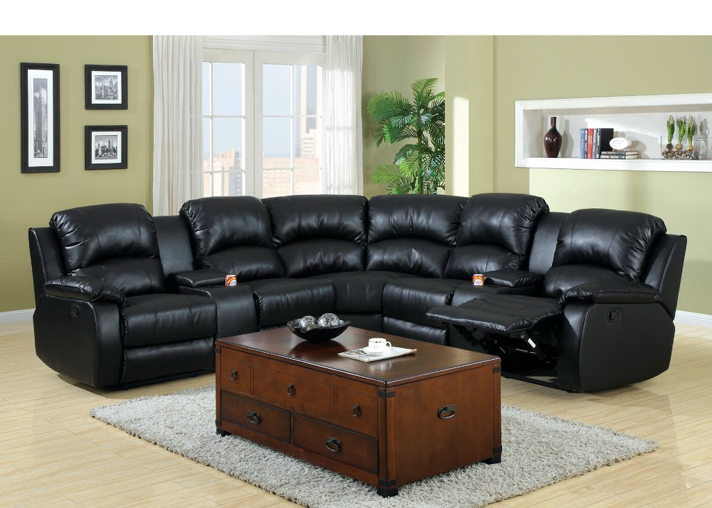 2 Recliners Sectional Sofa